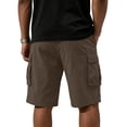 thumbnail image 6 of Dresfit Women's Bermuda Shorts Drawstring Baggy Cargo Shorts Summer 2026 Stretch Knee Length Hiking Short Pants Elastic Waist Plus Size Work Shorts 4XL, 6 of 8