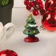 thumbnail image 3 of Adornos de Decoración Navideña, Caja de Regalo de Resina para Pastel, Árbol de Navidad, Corona Navideña Decorativa, 3 of 7