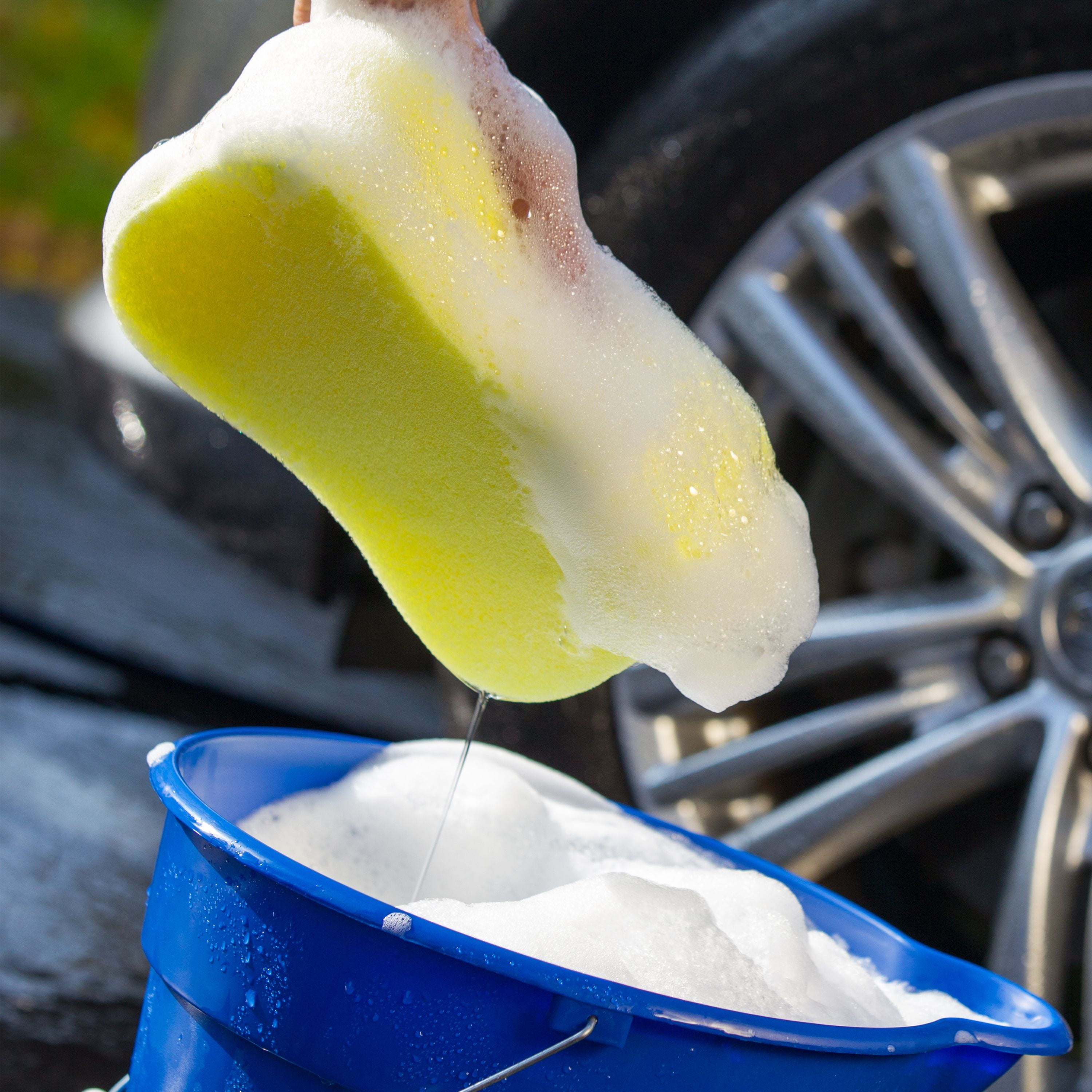 Car Wash Sponge Giant To Choose Easy Grip To Wash Car Bike Motorcycle Boat  And Home From Blake Online, $1.34