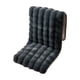 thumbnail image 2 of Cojín de asiento siamés de felpa de invierno, antideslizante, grueso, para respaldo, apto para sillas, taburetes y sofás., 2 of 6