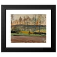 thumbnail image 2 of Jan Ciągliński 14x12 Black Modern Framed Museum Art Print Titled - In Front of the Orthodox Church at Evening (1908), 2 of 5