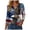 Dark Blue, variant on UngA America 250 Tshirt Womens 3/4 Sleeve American Flag T-Shirts Crew Neck 4th of July Summer Graphic Tee Tops (Blue,XL)