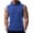 Blue, variant on Noric Men's Sleeveless Hooded Athletic Tank Top Print Workout Shirt with Pocket, Casual Sport Muscle Tee for Gym Runing