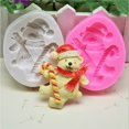 thumbnail image 4 of 1 Pieza Molde de Pasteles Bricolaje Decoración de Tortas Mazapán de Fondant Flexible Blanco Macarena Molde de pastel de silicona, 4 of 8