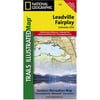 National Geographic TI00000110 Map Of Leadville-Fairplay - Colorado
