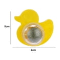 thumbnail image 5 of Pato Gato Lamiendo Bocadillos Giratorio Masticar Juguete Suministros para () Amarillo, 5 of 5