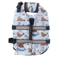 thumbnail image 3 of Chaqueta flotante para mascotas, chaleco salvavidas para perros, chaleco salvavidas reflectante para perros, chaleco salvavidas reflectante confiable y duradero Jadeshay  A, 3 of 8