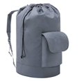 thumbnail image 4 of Sac à Linge Sac à Dos Surdimensionné Sac de Voyage avec Bandoulières Design Réglable et Extensible Sac à Linge Adapté pour Lessive Voyage Camping, 4 of 5