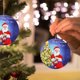 thumbnail image 4 of Adornos navideños Tarjeta colgante de madera de Navidad Decoración de árbol de Navidad de madera de doble cara Wmkox8yii gf9142, 4 of 8