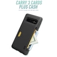 thumbnail image 5 of Smartish Galaxy S10 Wallet Case - Wallet Slayer Vol. 1 [Protective Grip Credit Card Holder Cover for Samsung] (Silk) - Black Tie Affair, 5 of 6