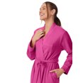 thumbnail image 5 of Aria Long Sleeve Wrap Robe 48" with pockets, Women's Size XS-5X, 5 of 6