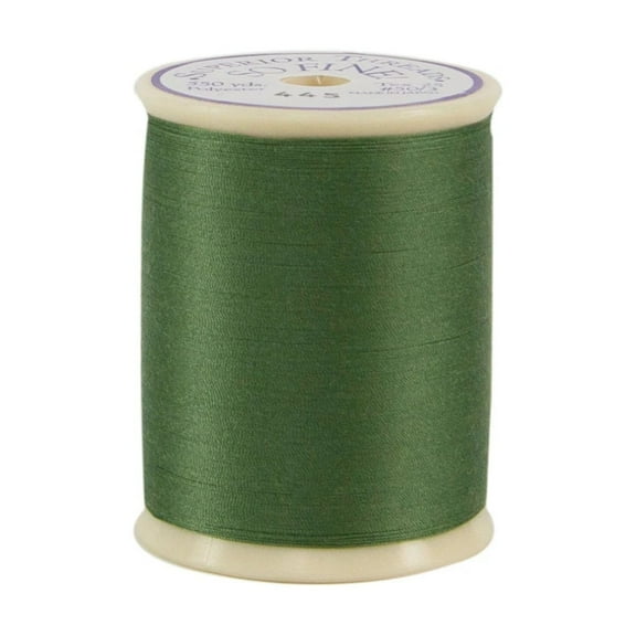 445 So Fine Polyester Thread 3-ply 50wt 550yds Fern
