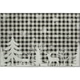 thumbnail image 2 of Addison Rugs Mayfield Premium Machine Washable Transitional Holiday Taupe Rectangle Rug, 1'8" x 2'6", 2 of 6