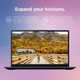 thumbnail image 4 of Lenovo Ideapad 3 15.6" FHD Laptop, AMD Ryzen 5 5500U, 8GB RAM, 256GB SSD, Windows 11 Home, Abyss Blue, 82KU01RJUS, 4 of 13