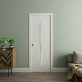 thumbnail image 2 of Sliding Pocket Door 24 x 96 in - LUNO 2003 Ash - Kit Rail Hardware - Solid Wood Interior Bedroom Modern Doors, 2 of 5