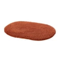 thumbnail image 5 of bestolf Oval Bath Mat Thick Super Absorbent Plush Area Rug Shaggy Carpet Backing Machine Washable Soft Bathroom Floor Mat, 5 of 8