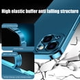 thumbnail image 4 of Cubierta De Teléfono De Tpu Suave Compatible Con Iphone 13 Cubierta De Teléfono De Glaseado Galvanizada Cubierta Protectora De Teléfono De Lente Completa Noticed EL016809-01, 4 of 5