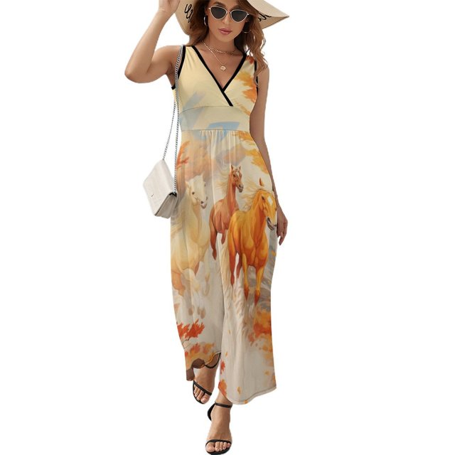 Vestido Largo Sin Mangas Para Mujer, Win Instant Success Traje Informal Para Cumpleaños, Verano