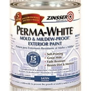 Zinsser Company 3104 1 Quart Satin Exterior Perma White