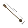 thumbnail image 2 of Apmemiss Farmhouse Decor Clearance Honey Dipper Stick Silicone Stirring Spoon Honey Wand Server Honey Drizzle Spoon Honeycomb Stick Spoon for Honey Jar Dispense Drizzle Honey, 2 of 5