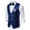 Blue Jacket for Men, variant on Men's Sequin Vest Suit Vest for Wedding Party Prom Nightclub Shiny Sequins Waistcoat Slim Fit Vest Blazer Black L