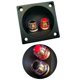 thumbnail image 4 of 2 Way Terminals Cup Connectors for Speaker Box Subwoofer Banana Terminals Square Screw Type Black Color Speaker, 4 of 4