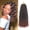 #1B/30 (ombre light brown), variant on Wave Crochet Hair Pre Looped Curly Crochet Hair for Black Women Short Deep Wave Pre Looped Synthetic Crochect Hair 18 Inch 9 Packs (1B)