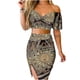 thumbnail image 1 of Moda mujer verano chaleco Camis falda traje conjunto manga corta vendaje Sexy conjuntos Wmkox8yi  bvn3289, 1 of 8