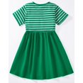 thumbnail image 3 of Clothes FreeLu vestido de dibujos animados para niña pequeña, camiseta de algodón, 2T, 3 of 7
