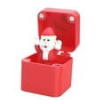 thumbnail image 2 of Adorno de caja de bromas navideñas, ligero, divertido, para bromas prácticas, decoración novedosa Caja roja de Santa, 2 of 9