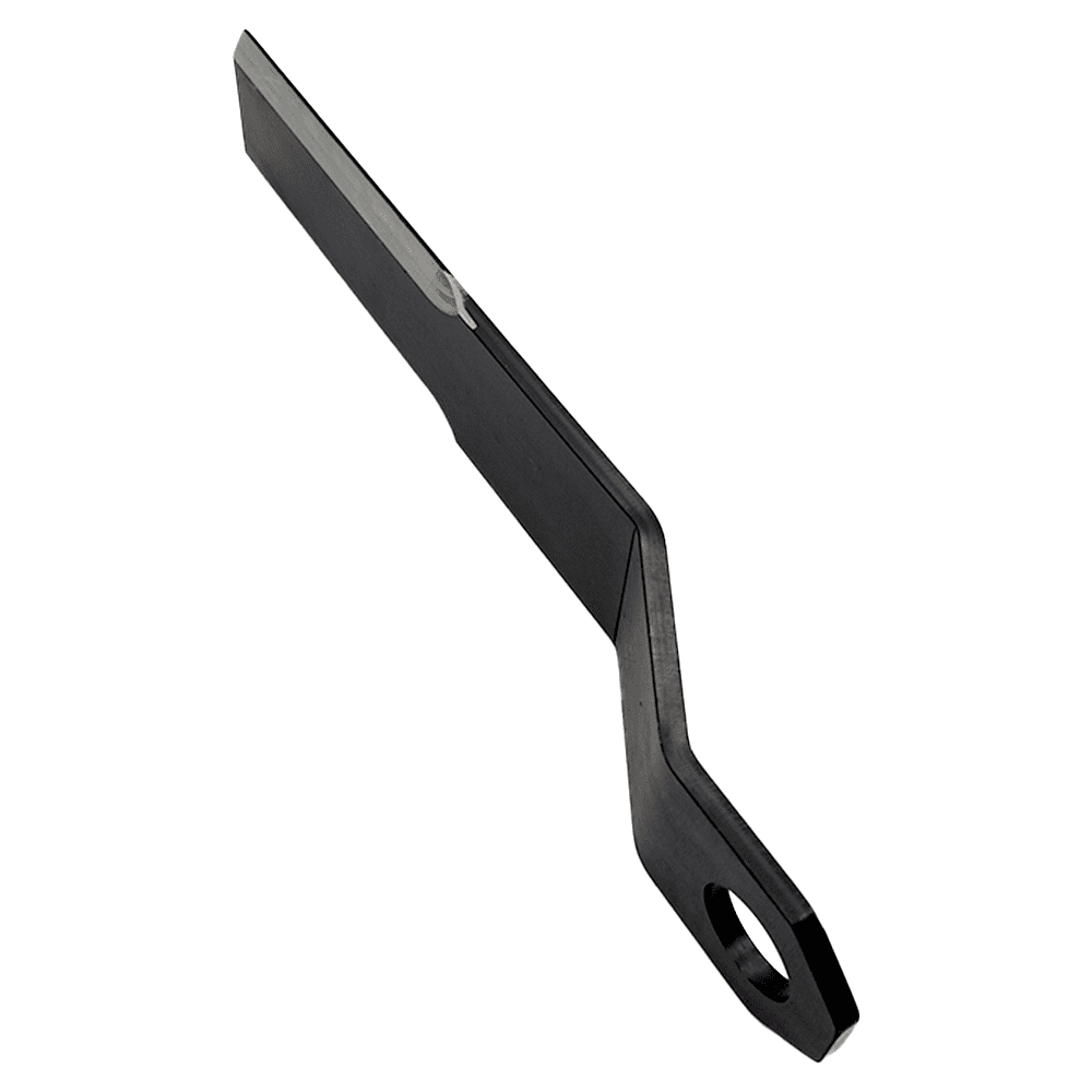 2X Heavy Duty AR400 Steel Brush Cutter Blades for Skid Steer Loader, Compatible with Wolverine Models, Replacement Blades Set