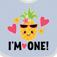 thumbnail image 4 of Inktastic First Birthday Hawaiian Pineapple Girls Baby Bib, 4 of 4