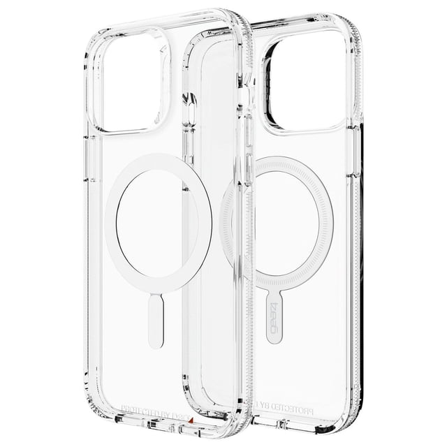 Funda Gear4 Crystal Palace Snap Compatible con MagSafe para iPhone 13 Pro Max Transparente