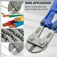 thumbnail image 4 of Bates- Bolt Cutter, 14", Chain Lock Cutter Heavy Duty, Bolt Cutters Heavy Duty for Locks, Screw Cutter, Chain Link Fence Cutter, Bolt and Wire Cutter, Chain Lock Cutters, Bolt Cutter Tool, Boltcutters, 4 of 5