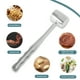 thumbnail image 5 of Martillo para Ablandar Carne Unique Bargains, Aplanador Redondo de Doble Cara de Aleación de Aluminio, Martillo para Carne, Herramienta para Ablandar Carne de Res, Pollo y Cerdo, 5 of 7