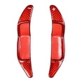 thumbnail image 1 of Red Carbon Fiber Shift Paddles For Mini R56 Lci Clubman R55 R57 R58 R59 R60 Steering Wheel Paddle E, 1 of 5