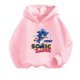 thumbnail image 3 of Sudadera con capucha Sonic Tops de 2 a 12 años, ropa de primavera 2024 para bebés, ropa de abrigo, sudadera para niños y niñas, ropa para madres y niños, 3 of 5