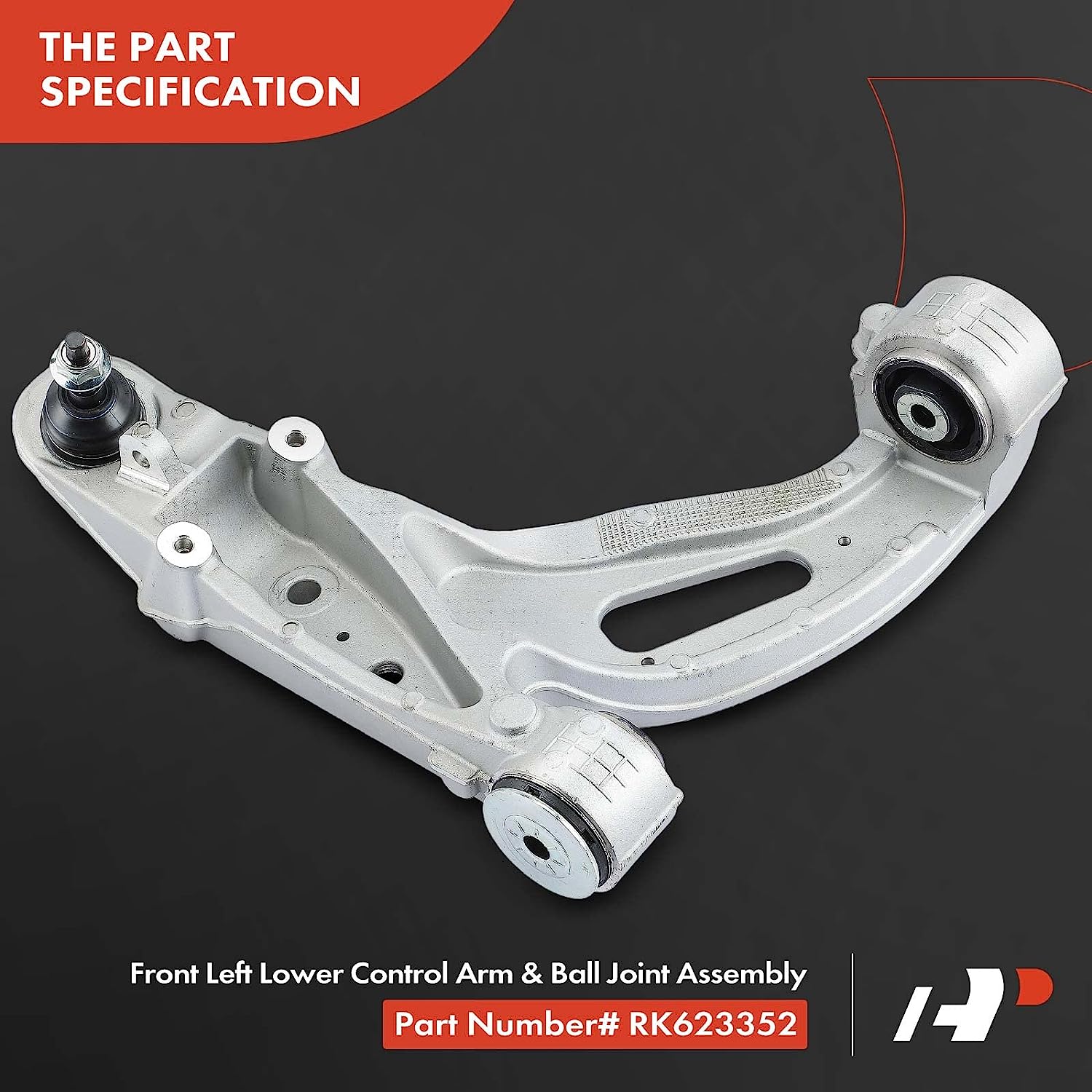 Front Lower Control Arm Bushings Kit For 2003-2007 Cadillac CTS – 2 Bushings, One Side