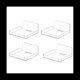 thumbnail image 1 of Rack de Enrutador Soporte de Almacenamiento Sin Perforaciones de Pared CáMara Montada en Pared Soporte de Monitoreo de Sala de Estar de Pared, 1 of 5