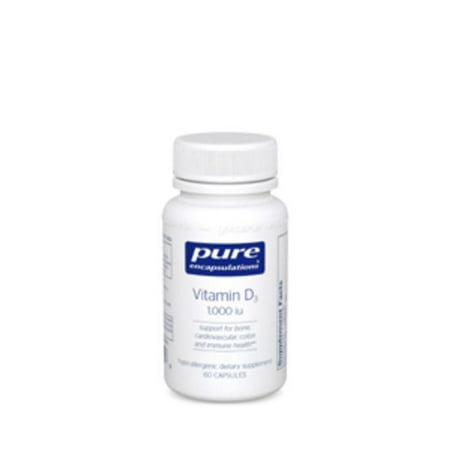UPC 766298008196 product image for Pure Encapsulations, Vitamin D3 1000 IU 60 vcaps | upcitemdb.com