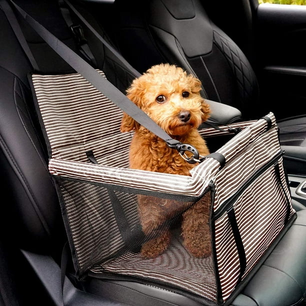 KCSD Siège auto pour chien avec ceinture de sécurité, siège auto