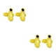 thumbnail image 2 of Qarigey Cubierta impermeable de silicona para zapatos, cubierta impermeable para zapatos, lluvia y suciedad, color amarillo Amarillo 2Conjunto, 2 of 6