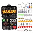thumbnail image 1 of 264 unids / caja de accesorios que incluye de pivotante broche de peso platina terminal caja de almacena - Sunnimix  Kits de señuelos de pesca, 1 of 8