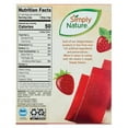thumbnail image 4 of Simply Nature Non GMO Fruit Strips - Strawberry, 4 of 4