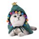 thumbnail image 4 of Capa de Navidad para mascotas, traje de Navidad para mascotas, ropa cómoda y suave para gatos, capa para Navidad y Halloween, 4 of 8
