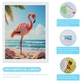 thumbnail image 3 of Diamond Art Kits for Adults - Flamingo Beach Shells Tropical Scene 5d Diamond Painting for Adults, Diamond Art for Adults Beginners, Frameless Diamond Painting Kits for Adults for Home Wall Decor, 3 of 7