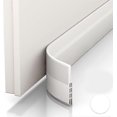 thumbnail image 1 of 1pcs Draft Excluder & Door Seal - NEW Insulating Door Bottom (Quick to Install), Ideal for Cold, Noise & Damp Insulation (White), 1 of 5