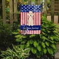 thumbnail image 2 of Carolines Treasures BB3086GF Patriotic USA Bedlington Terrier Sandy Garden Size Flag, 2 of 2
