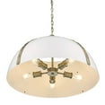 thumbnail image 5 of Golden Lighting Aldrich 5-light Chandelier in Aged Brass, 5 of 23