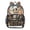 Retro Panda Ball, variant on Clear Backpack Heavy Duty PVC Transparent Backpack for College Workplace, Retro Nautical Sailboat